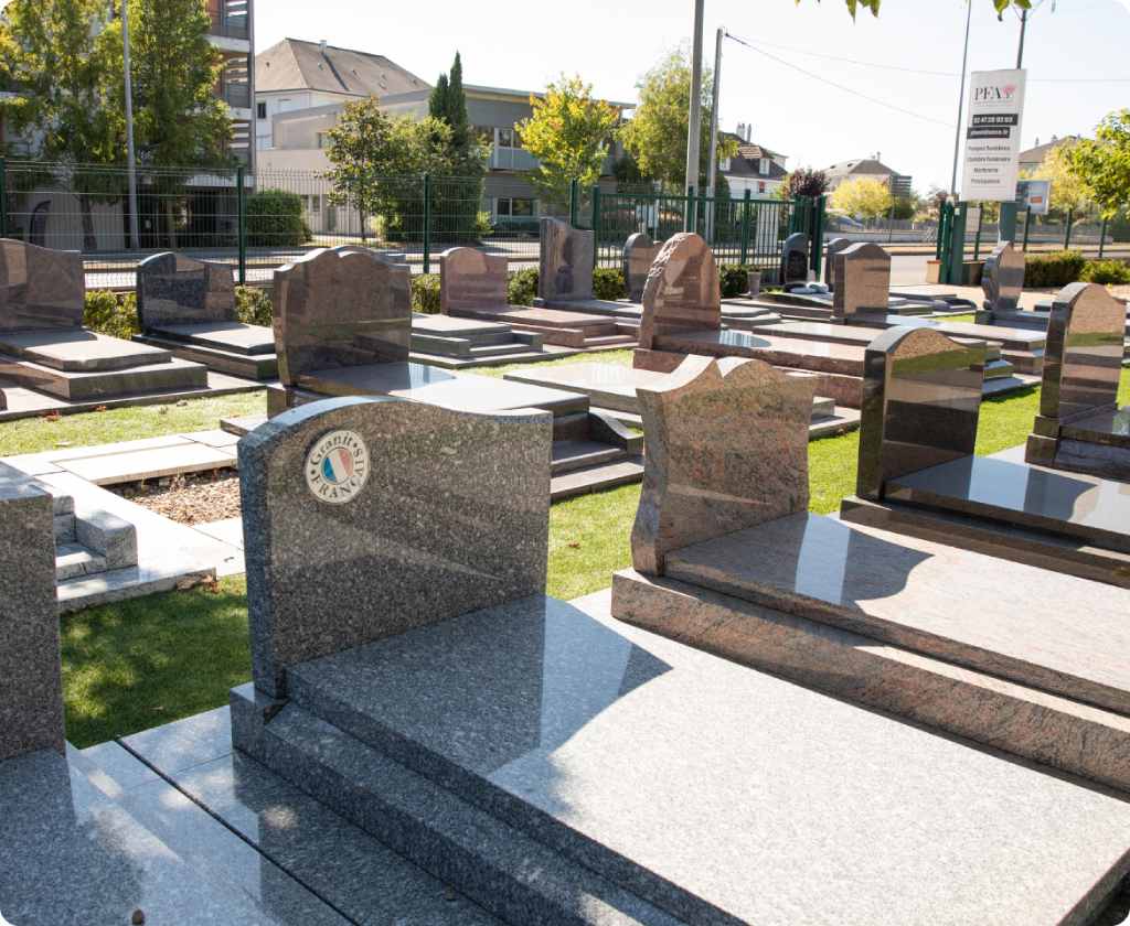 PF Assistance - Un grand choix de monuments funéraires personnalisables