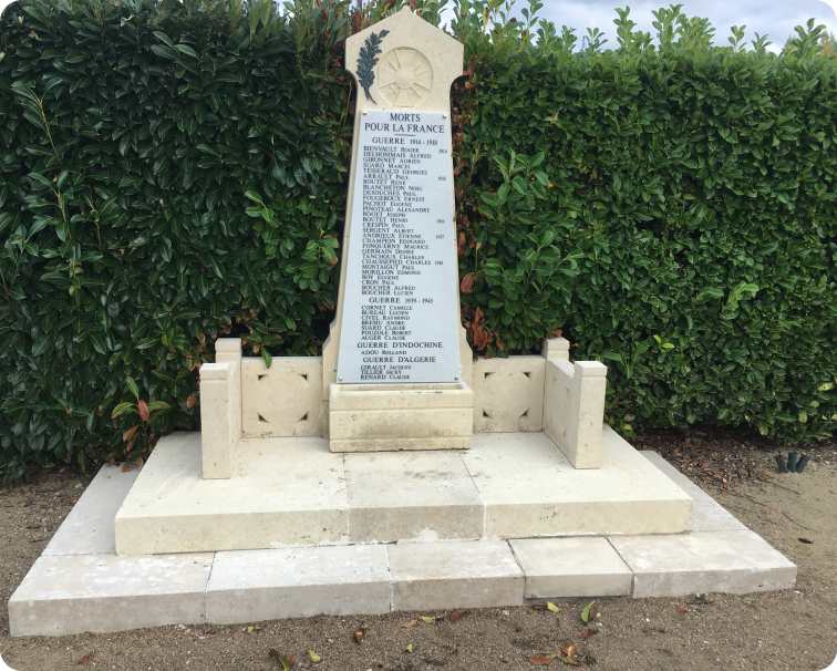 PF Assistance - monument aux morts