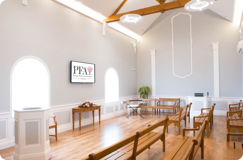 La préparation de la cérémonie d’obsèques