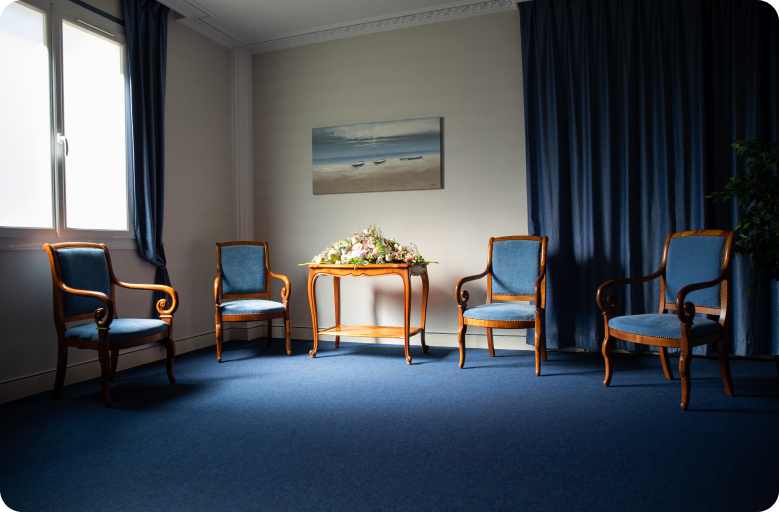 Une chambre funéraire pour se recueillir