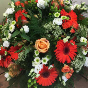 PF Assistance - Composition florale coussin Arystide