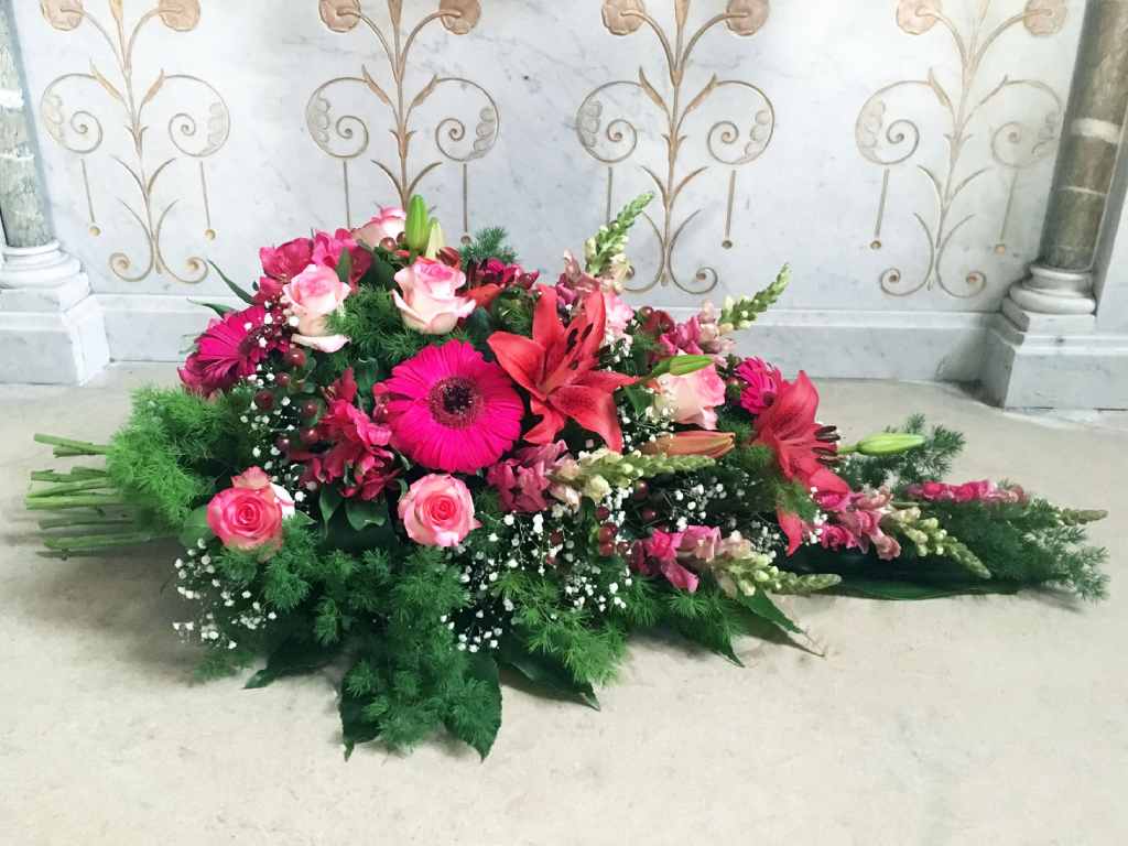 PF Assistance - Composition florale gerbe Rosa PF Assistance - Composition florale gerbe Rosa