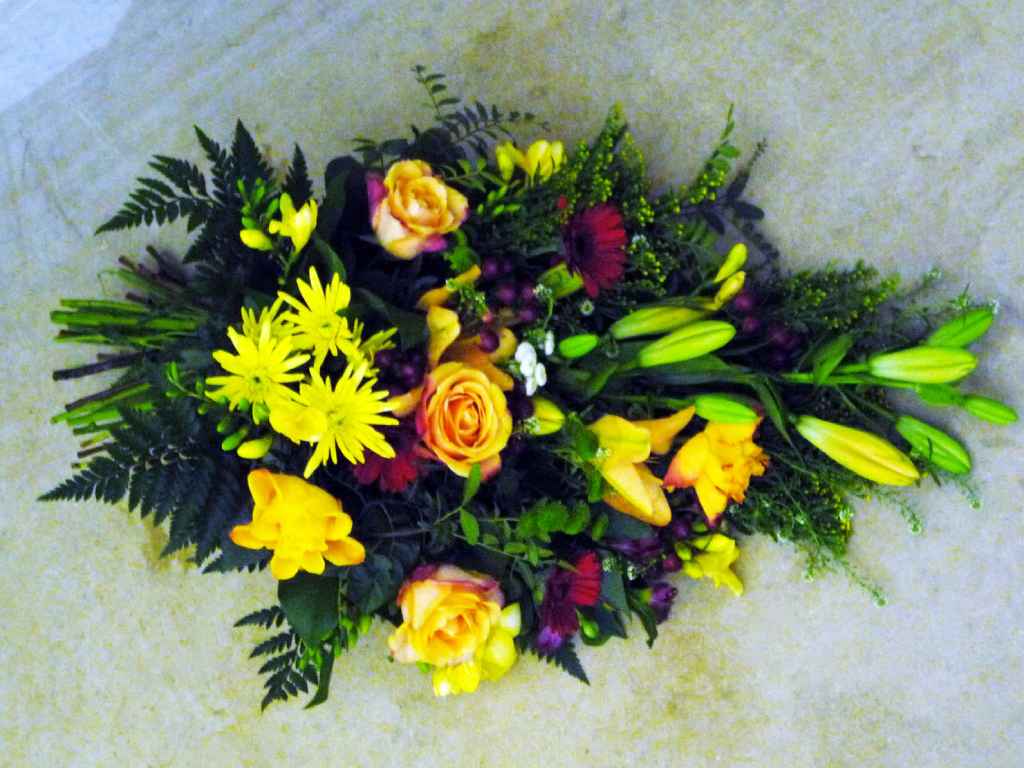 PF Assistance - Composition florale gerbe Soleil PF Assistance - Composition florale gerbe Soleil