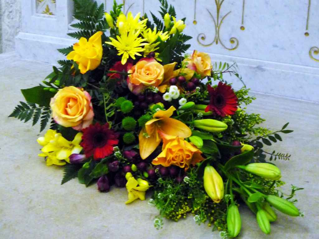 PF Assistance - Composition florale gerbe Soleil PF Assistance - Composition florale gerbe Soleil