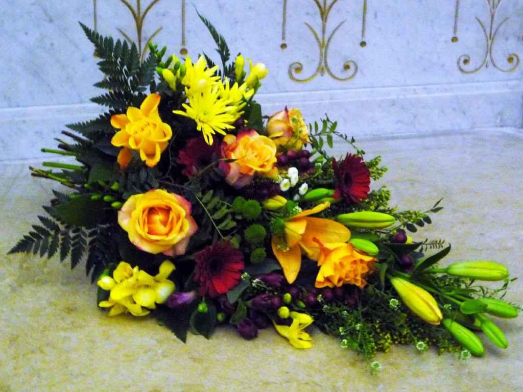 PF Assistance - Composition florale gerbe Soleil PF Assistance - Composition florale gerbe Soleil