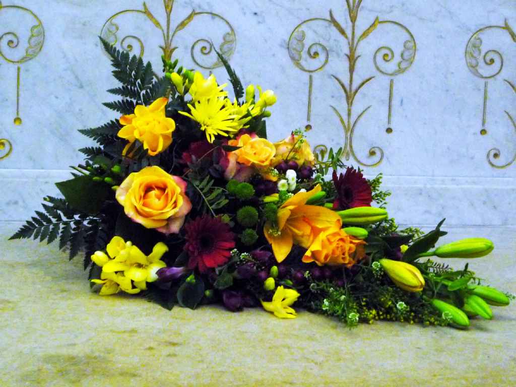 PF Assistance - Composition florale gerbe Soleil PF Assistance - Composition florale gerbe Soleil