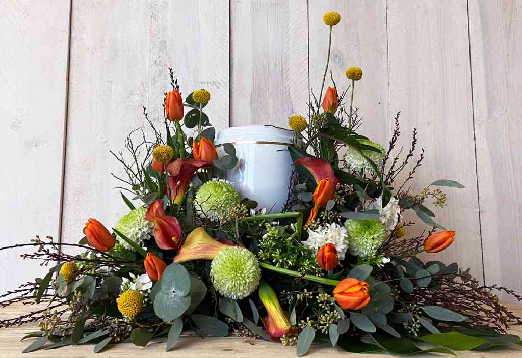 PFAssistance - Composition florale urne Angèle PFAssistance - Composition florale urne Angèle