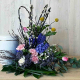 PFAssistance - Composition florale urne Hyacinthe