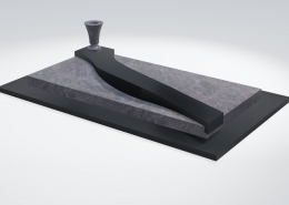 modèle AUNEAU, granit Himalaya dark